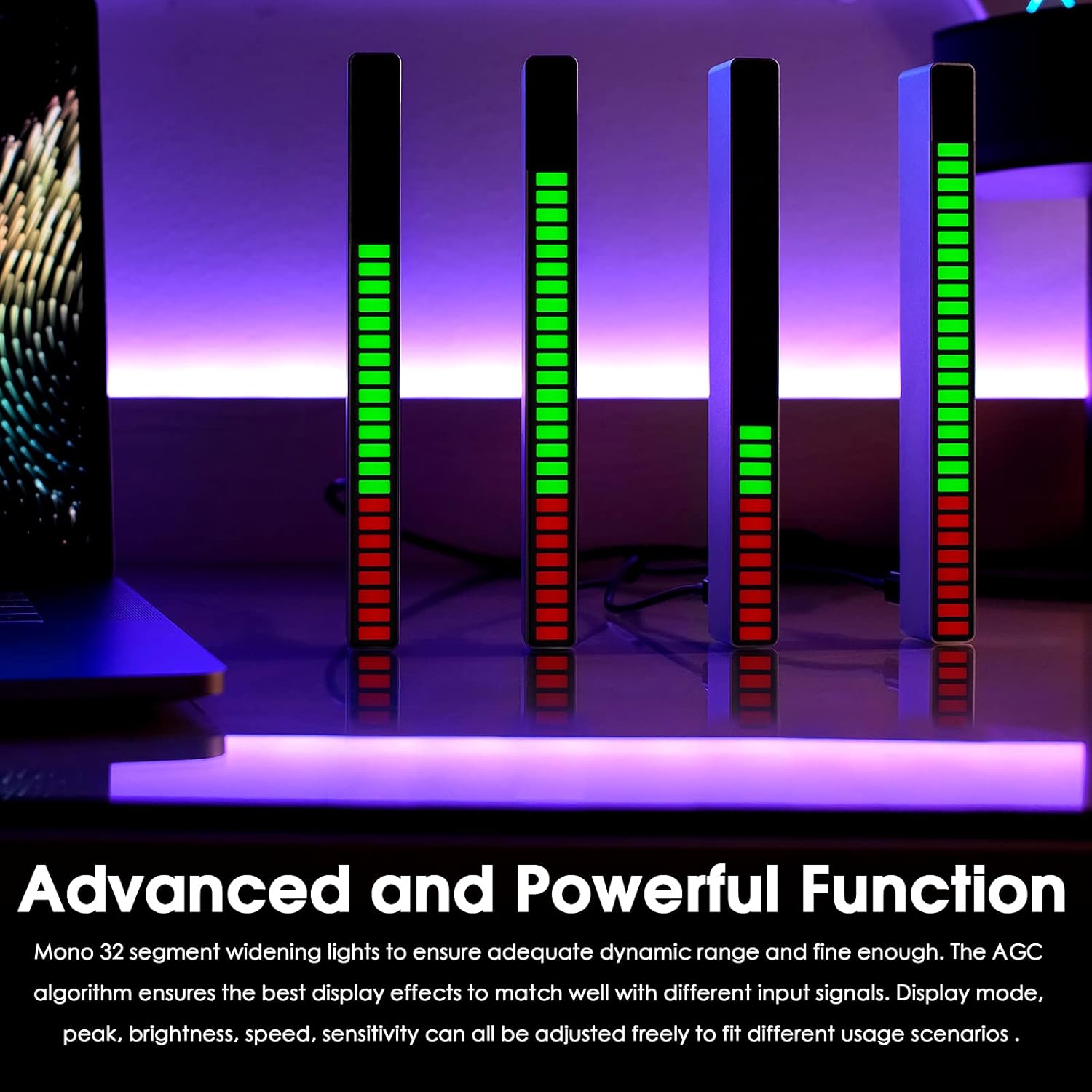 [Upgrade] Nobsound 32-Bit MIC Sound Level Indicator Music Spectrum Meter Audio Display Visualizer