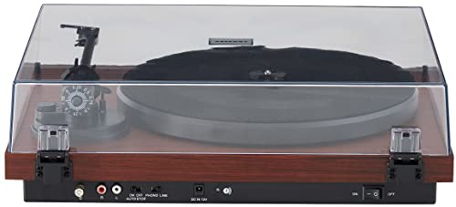 Crosley C6B-WH Belt-Drive Bluetooth Turntable Record Player with Adjustable Tone Arm, White