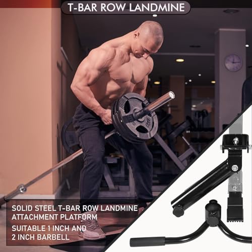 RitFit Power Cage with Optional LAT PullDown/Cable Crossover/Smith Machine System, 1000LB Squat Rack for Home & Garage Gym, with Weight Storage Rack and More Training Attachments, ASTM-Certified