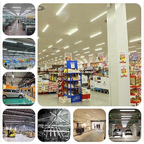 Single Pin T8 96" 8ft LED Tube 45W, 8' LED Fluorescent Tube Replacement,AC 85V 277V Input, 5000K Super Bright White,4500LM Frosted Lens Cover Super Bright 25-Pack… (25 Pack Frosted Cover)