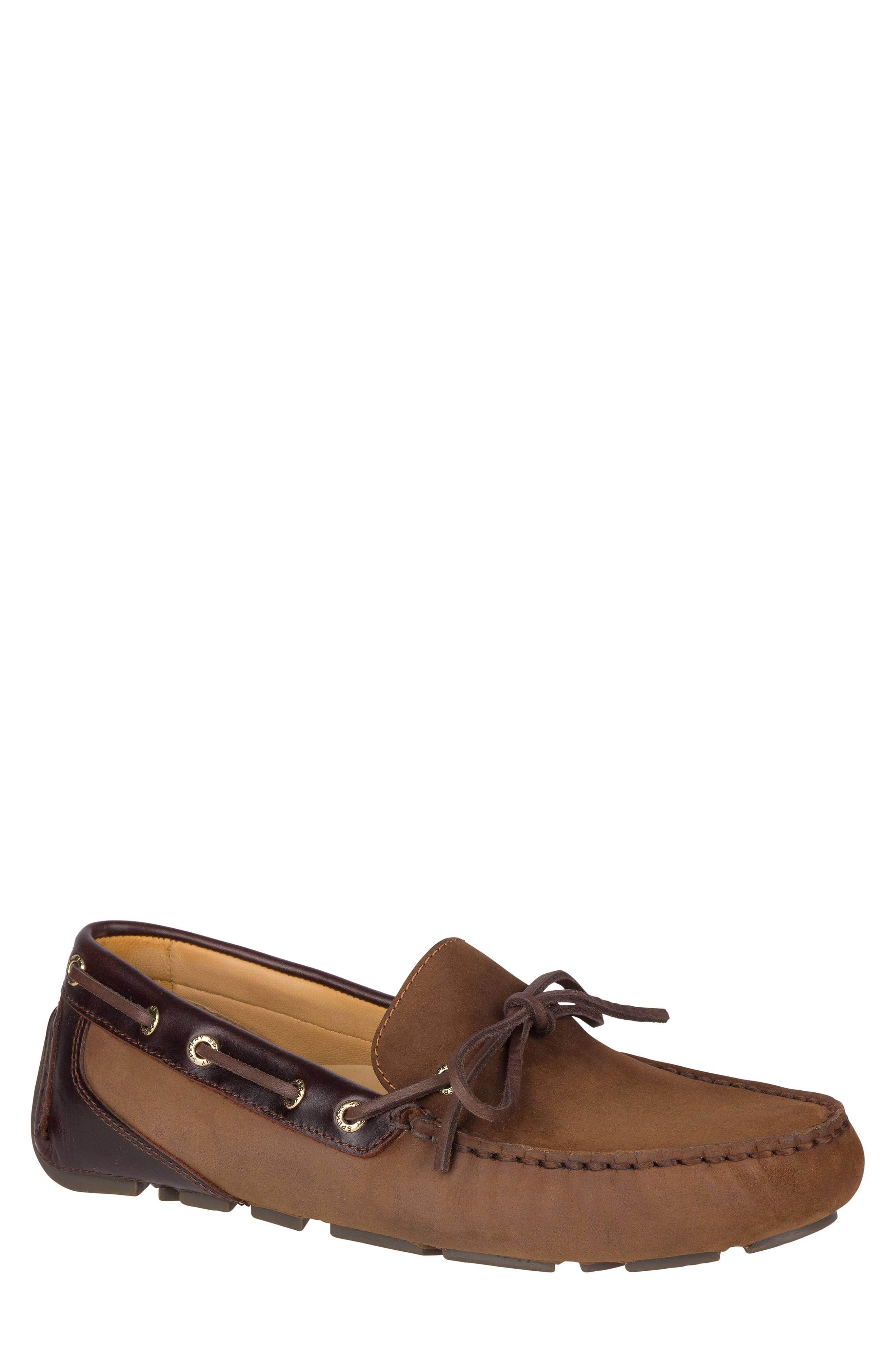 Sperry Men&s Gold Harpswell 1 Eye Nubuck Mocassins - Brown - 8.5M