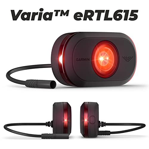 Garmin Varia RTL515 Cycling Rearview Radar with Visual and Audible Alerts for Vehicles and Wearable4U Bundle