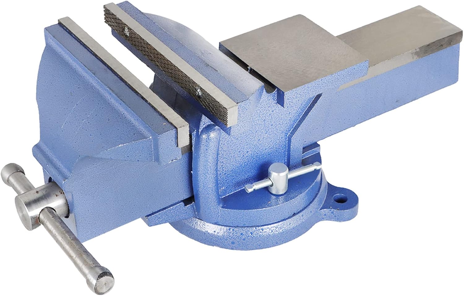 8 Swivel Bench Vise 8-Inch Heavy Duty Bench Vise Clamp Vises Locking Base Top Anvil Work Bench Fit for Home and Business Application