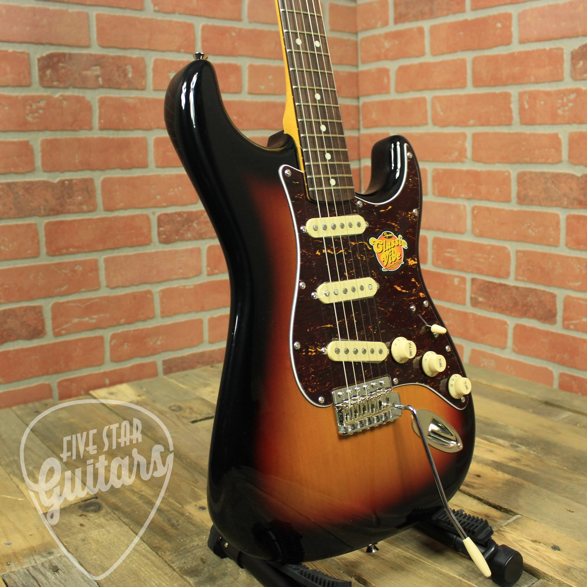 Squier Classic Vibe &60s Stratocaster, 3-Color Sunburst
