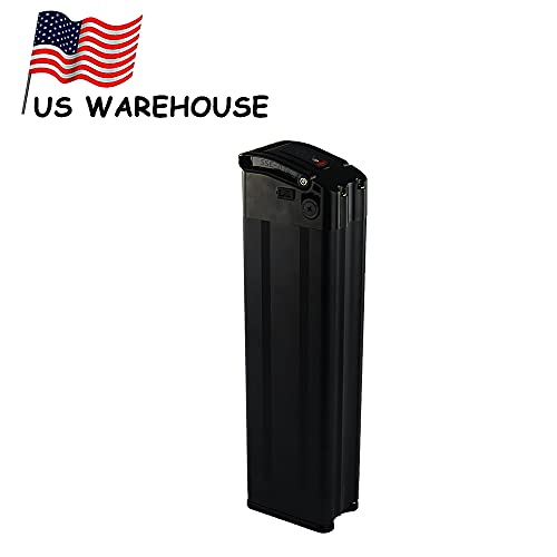 Co-Well (US Warehouse) E-Bike Battery 36V 48V- 10AH 13AH 15AH 18AH Lithium Ion Battery with Charger for 200W 250W 350W 500W 750W 1000W Electric Bike Battery Mountain Bike Motor