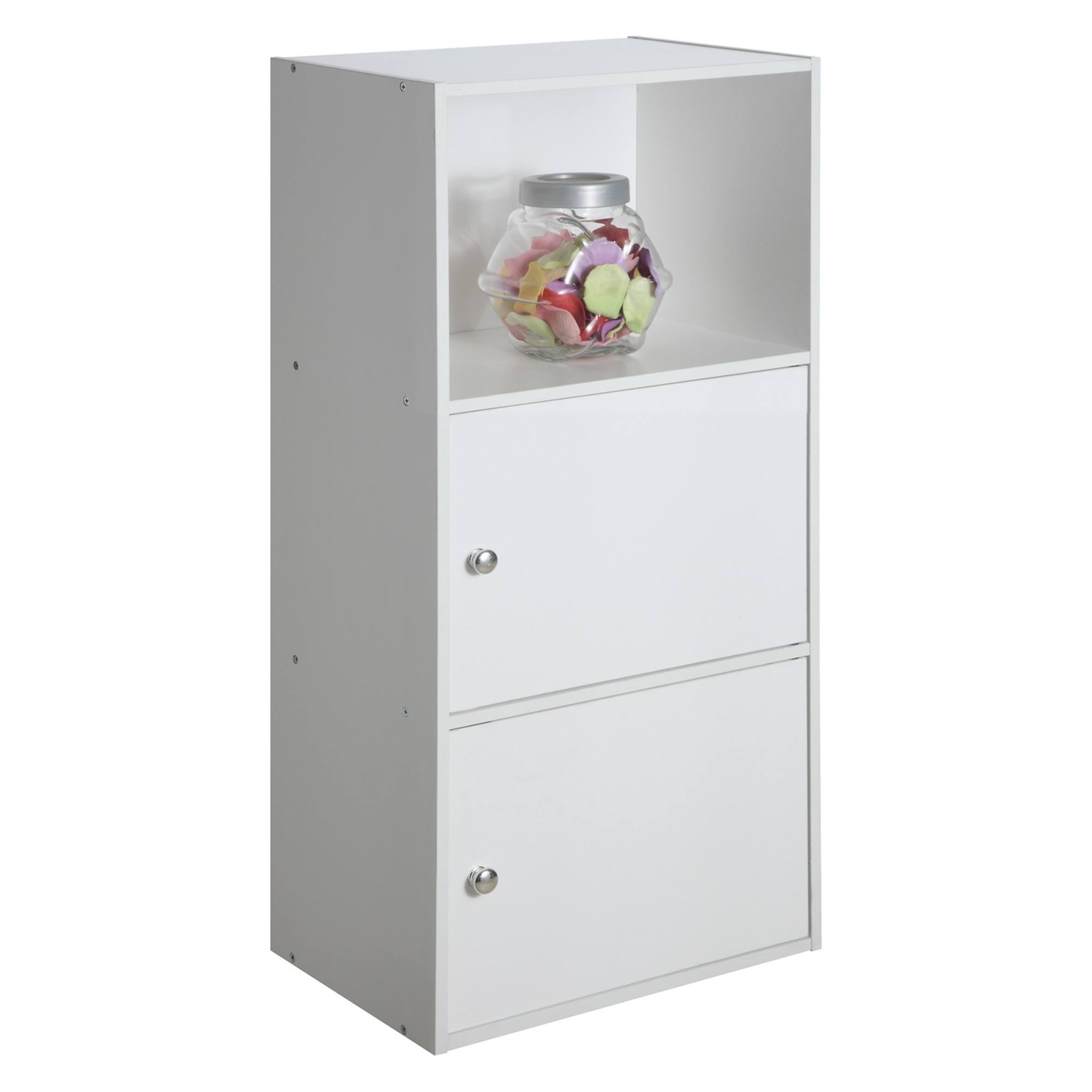 Extra Storage 2 Door Cabinet White - Breighton Home