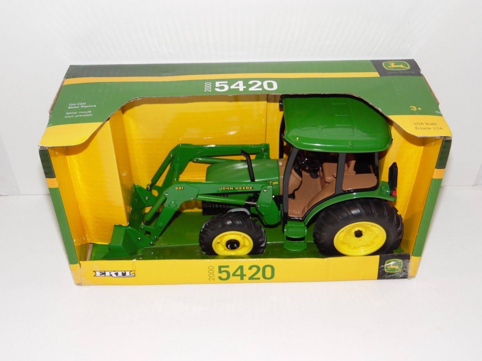 John Deere 15357N Tractor with Cab Loader (ORGL5401), Green