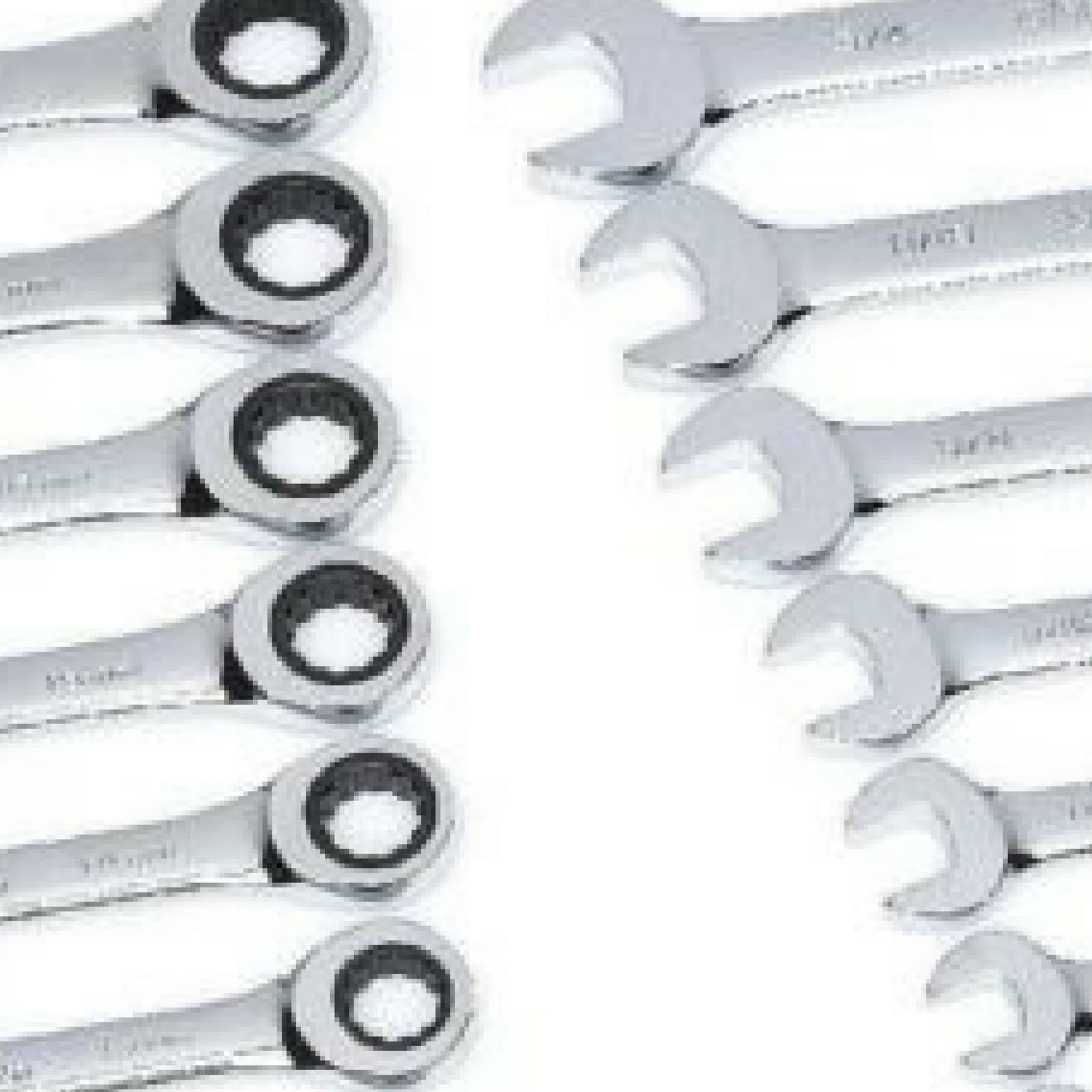GearWrench 20-Piece Ratcheting Wrench Set SAE and Metric #35720