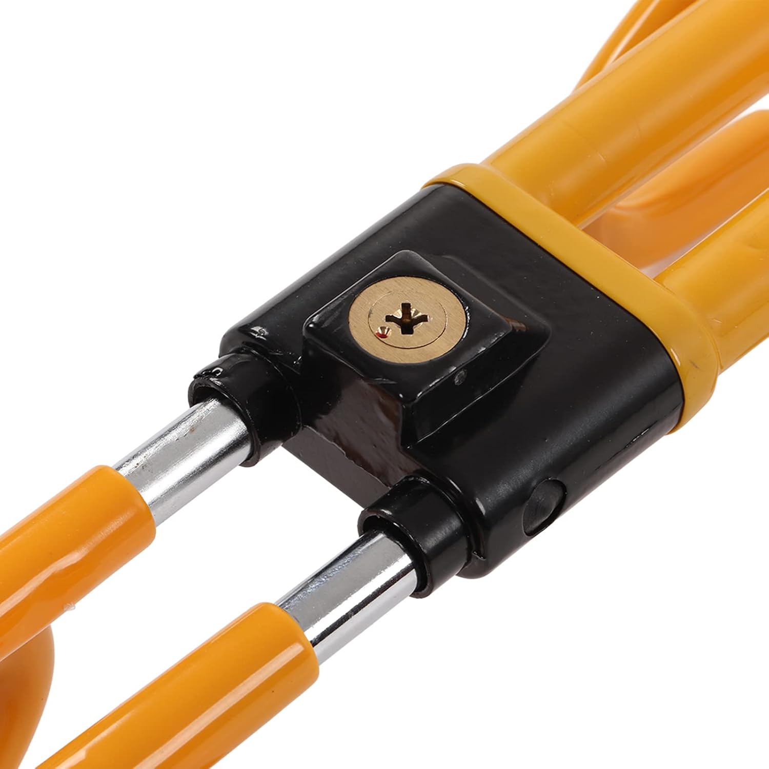 Twin Hooks Steering Wheel Lock Antitheft Locking Devices Universal Anti Theft Wheel Lock for Cars Trucks Vans