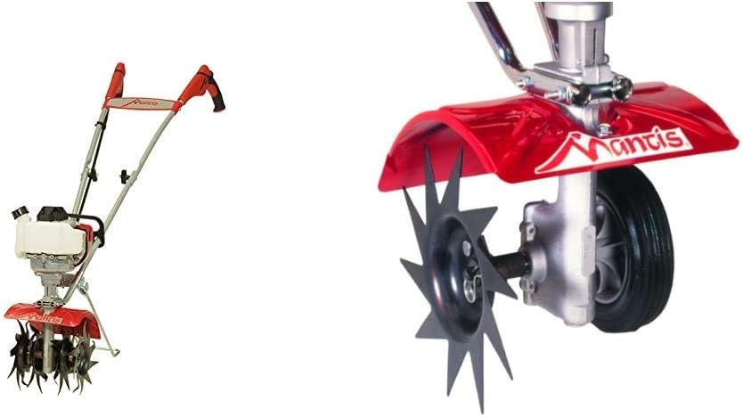 Mantis 7940 4-Cycle Gas Powered Cultivator, red