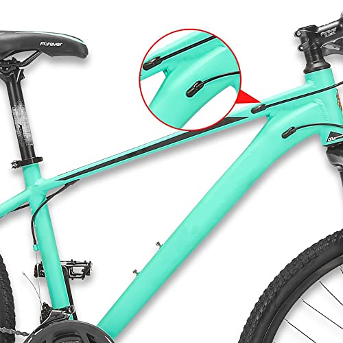 26” Mountain Bike, Disc Brake 27 Speed Bicycle Front Suspension, Hardtail Mountain Bikes Alloy Frame, Men and Women Universal Cross-Country Mount