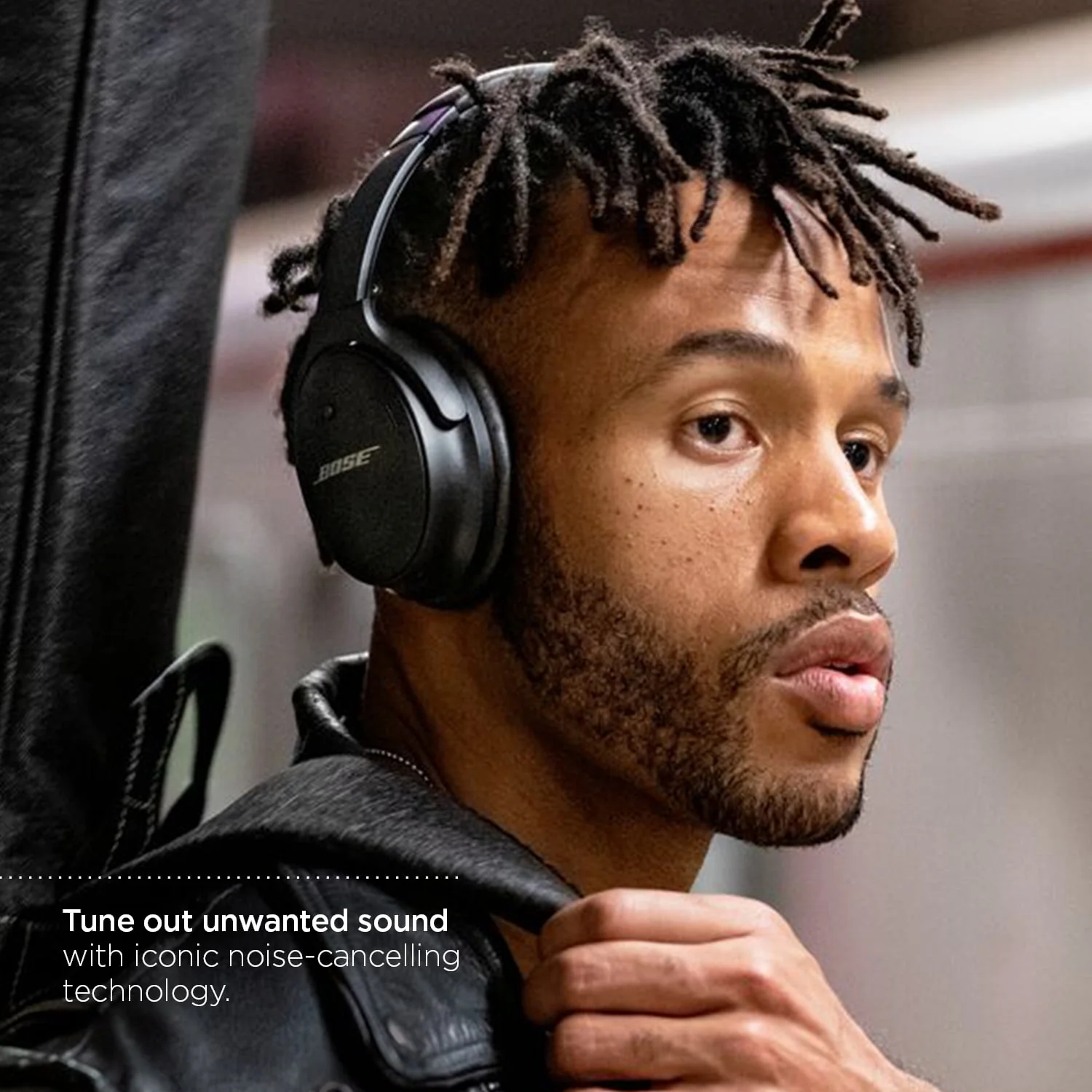 Bose QuietComfort 45 Headphones Noise Cancelling Over-Ear Wireless Bluetooth Earphones, Black