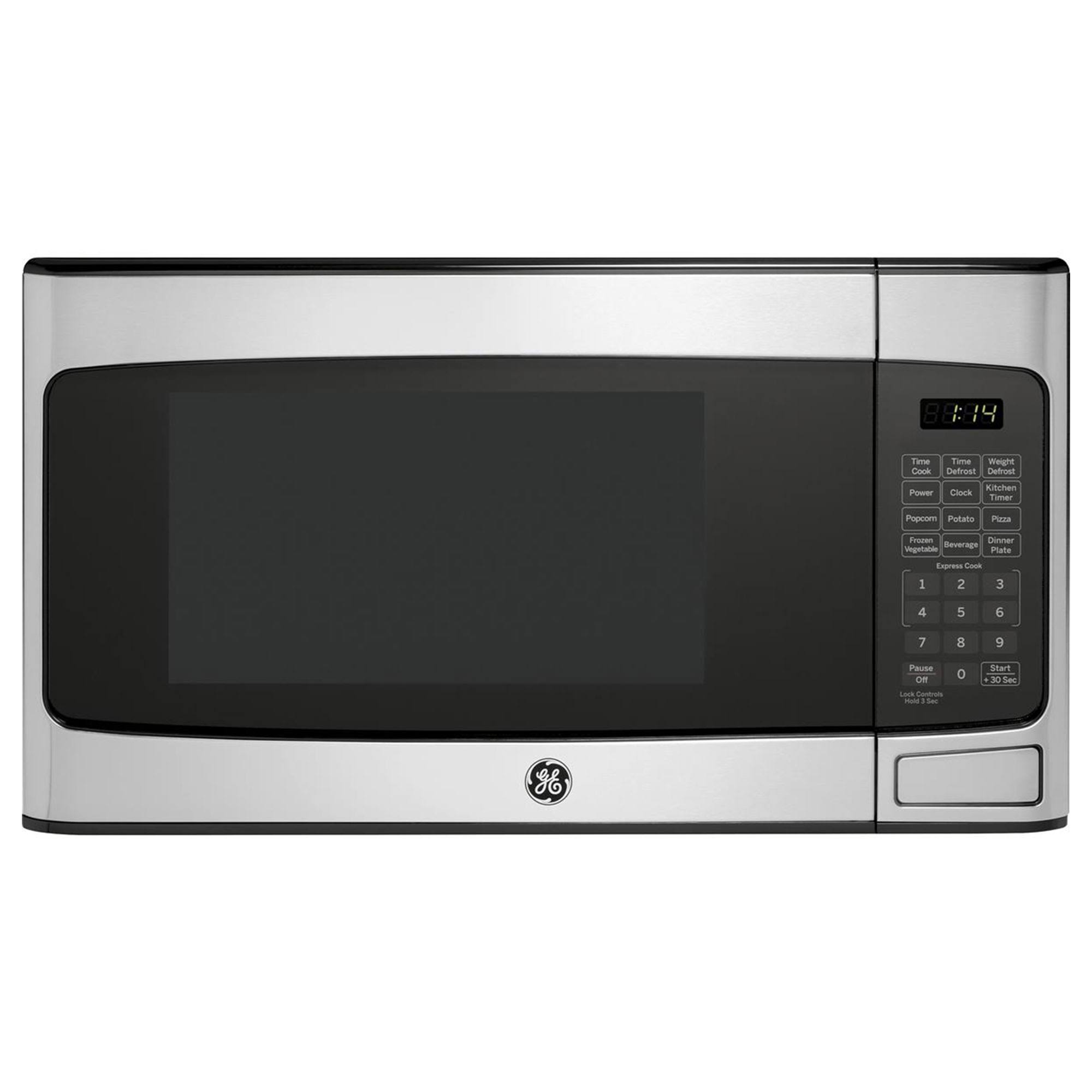GE 1.1 Cu ft Countertop Stainless Steel Microwave Oven (Manufacturer Refurbished) - Megean