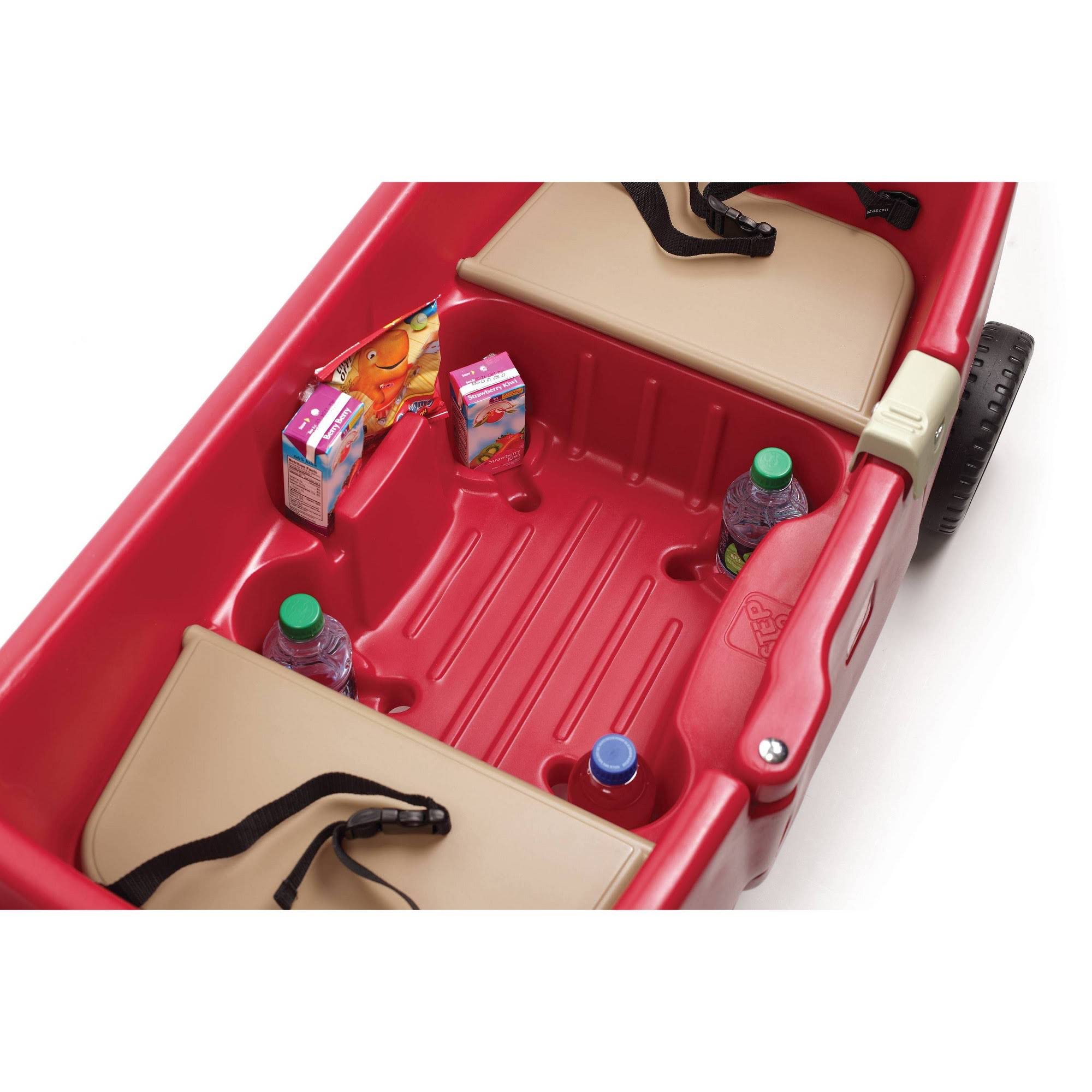 Step2 - All Around Canopy Wagon - Red