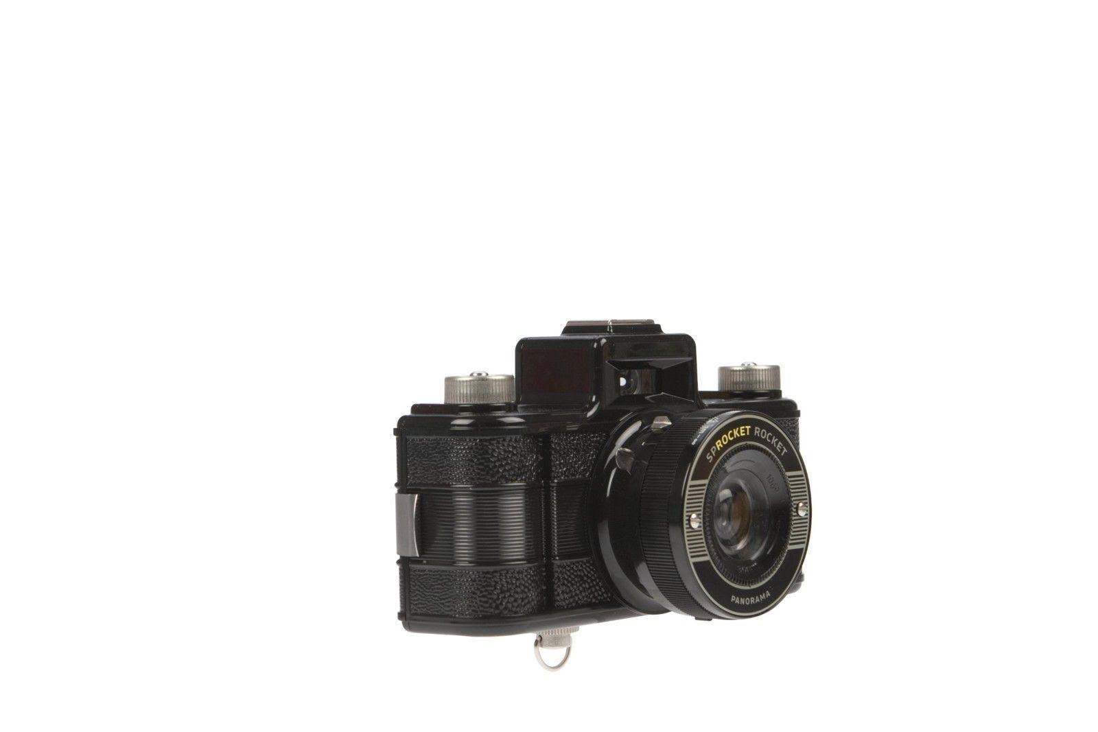 Lomography Sprocket Rocket 35mm Panoramic Camera, Black