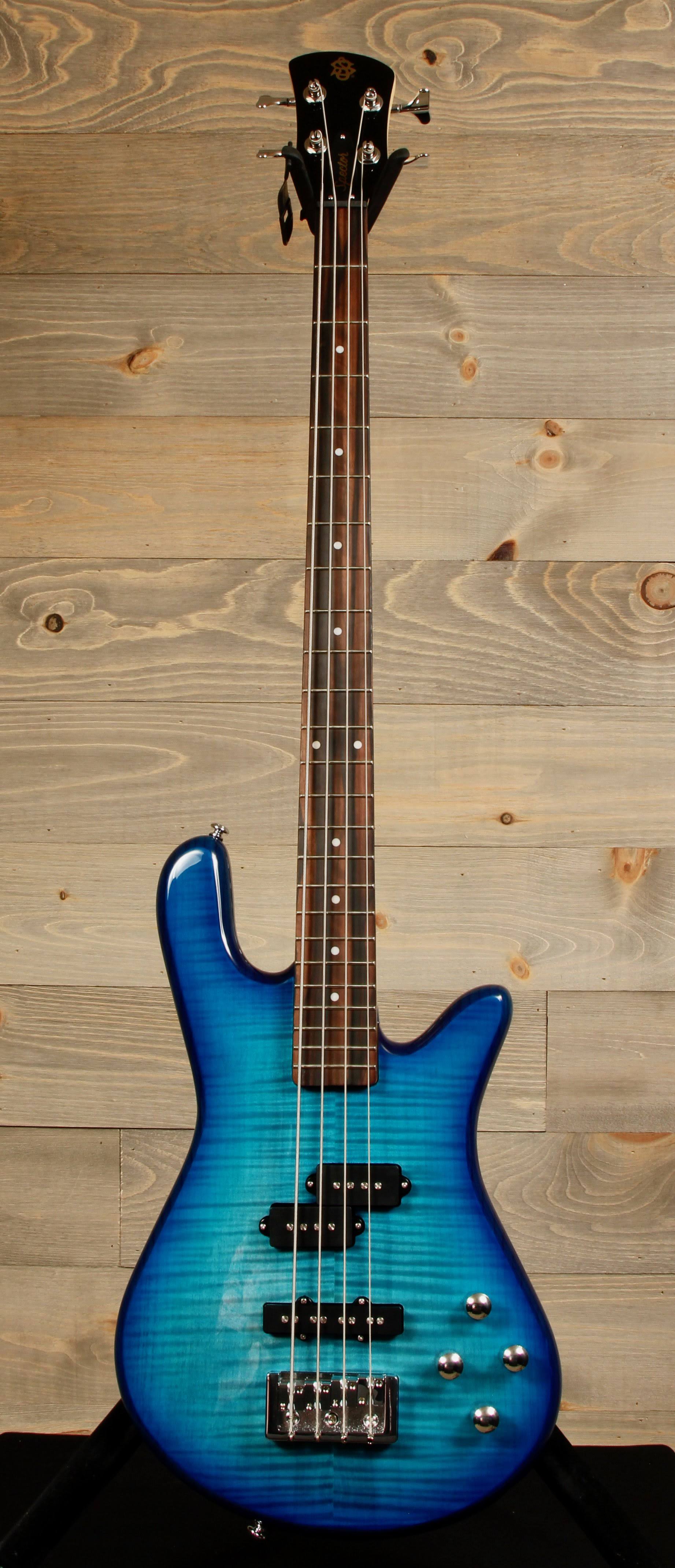 Spector Legend 4 Standard Bass Guitar - Blue Stain Gloss