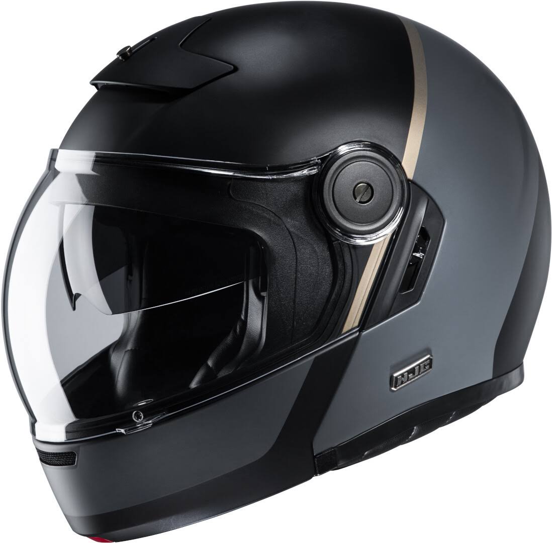 HJC V90 Mobix Helmet Black Size Xs