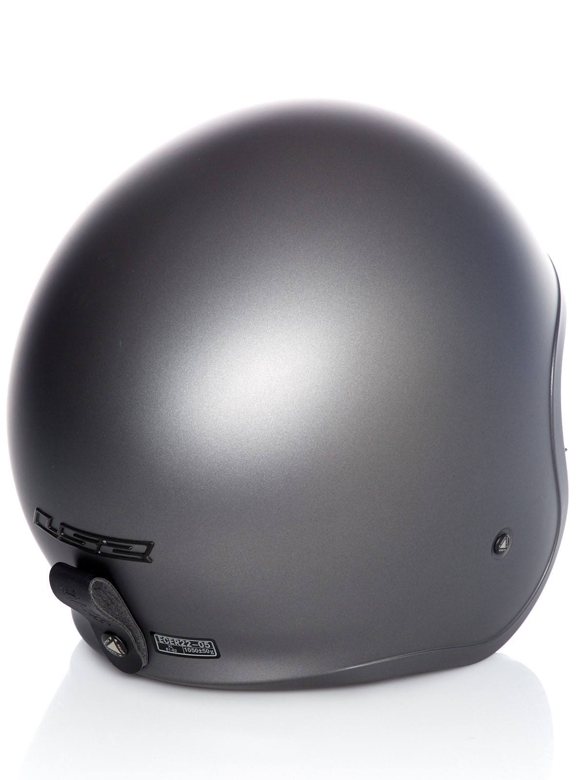 LS2 OF599 Spitfire Open Face Helmet (Matt Titanium)
