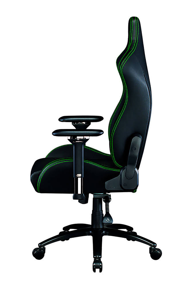 Razer Iskur Gaming-Chair: Ergonomic Lumbar Support System Black/Green