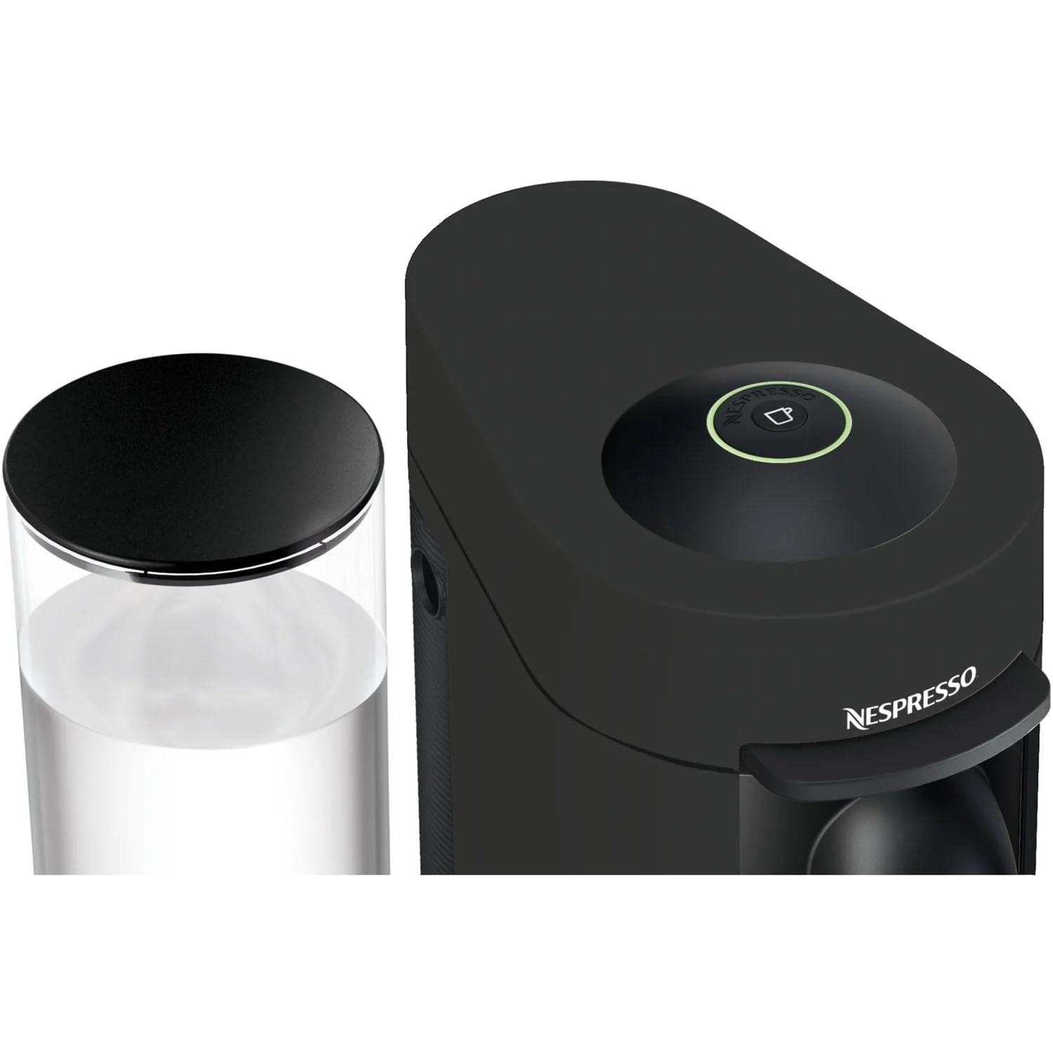 Nespresso Vertuo Plus Coffee and Espresso Machine by De'Longhi with Aeroccino, Limited Edition, Black Matte