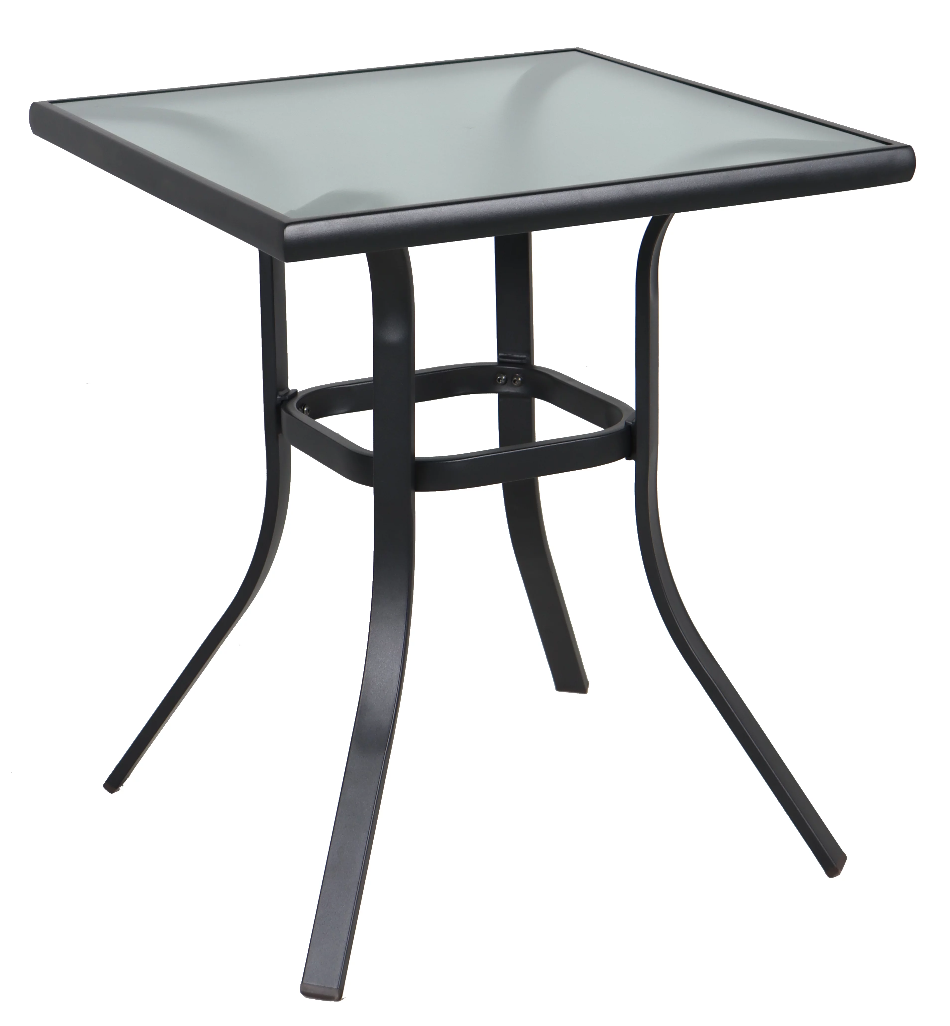 Mainstays Alexandra Square 3-Piece Outdoor Furniture Patio Bistro Set, Gray