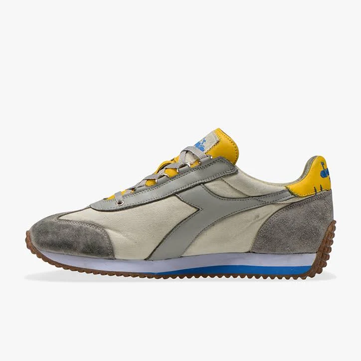 Diadora Equipe H Dirty Stone Wash Evo White