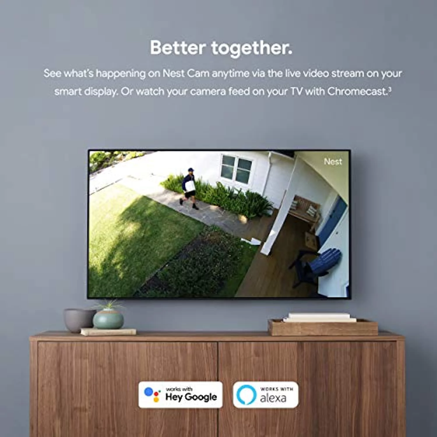 Google Nest Cam Outdoor 2-Pack - 1st Generation - Weatherproof Outdoor Camera - Surveillance Camera with Night Vision - Control with Your Phone