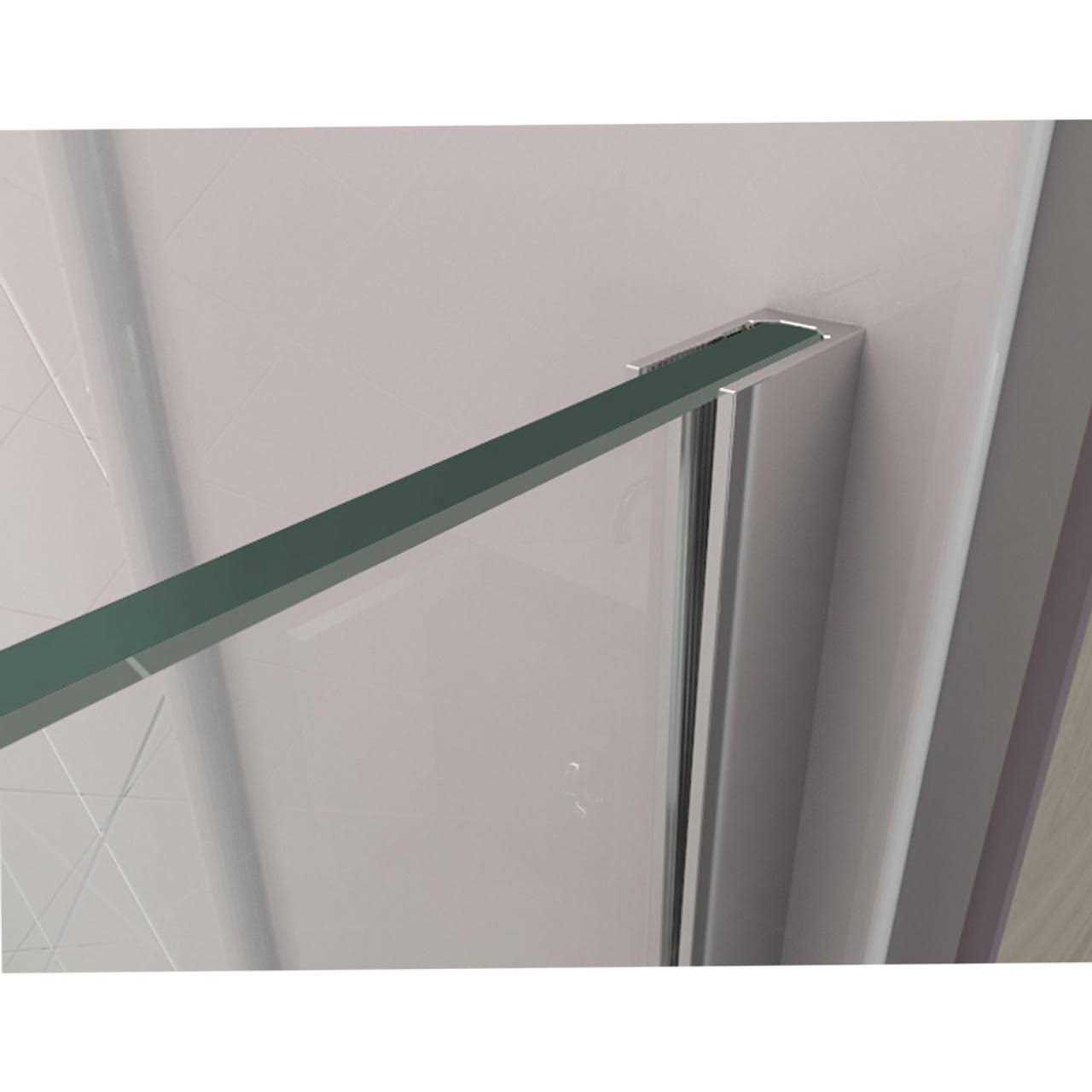 DreamLine Aqua 48 Frameless Hinged Tub Door SHDR-3148586-04 - Shop Hardware Tools Online Store