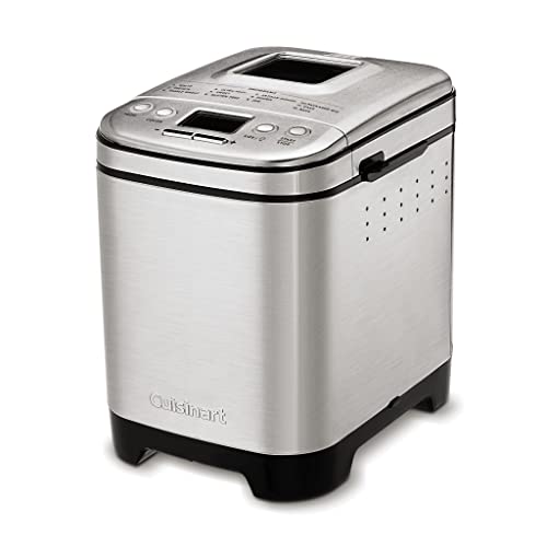 Cuisinart Convection Bread Maker Machine-16 Menu Options, 3 Loaf Sizes up to 2lbs, 3 Crust Colors-Includes Measuring Cup + Spoon & Kneading Hook