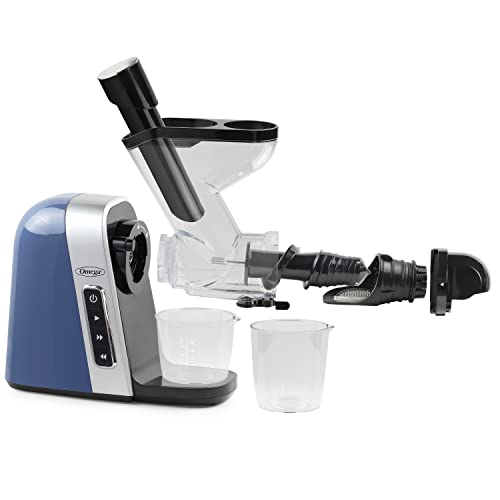 Omega BPA Free, Slow Masticating High Juice Yield with Wide Mouth Chute