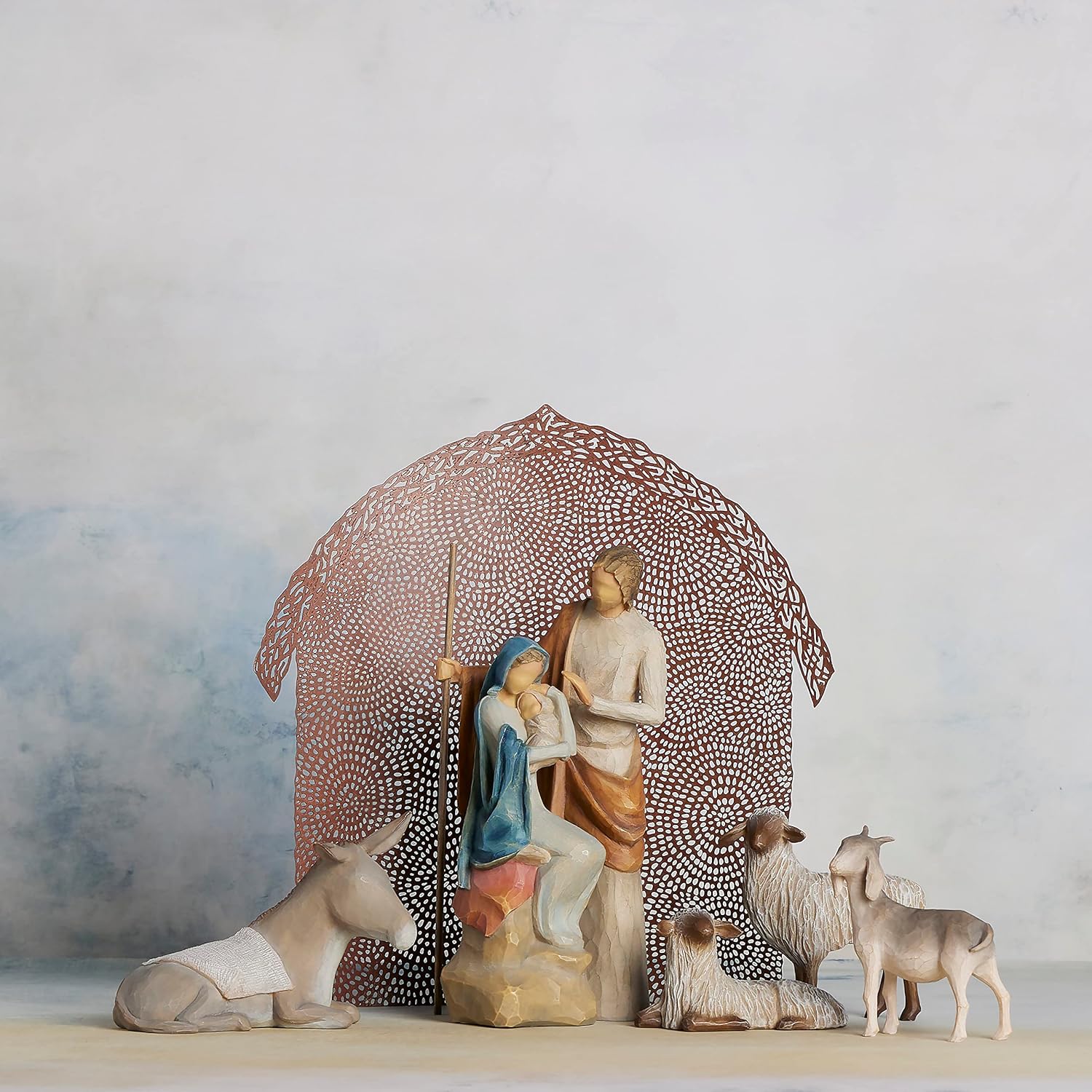 Willow Tree The Holy Family Complete Small-Scale 6-Piece Nativity Set