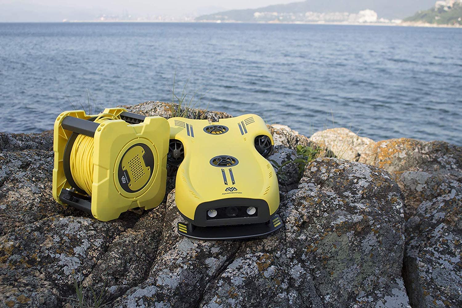 Nemo 4K Underwater Camera Drone System, Aqua Pro Sea Photography, WiFi Recorder for Fishing, Scuba Diving with Travel Backpack