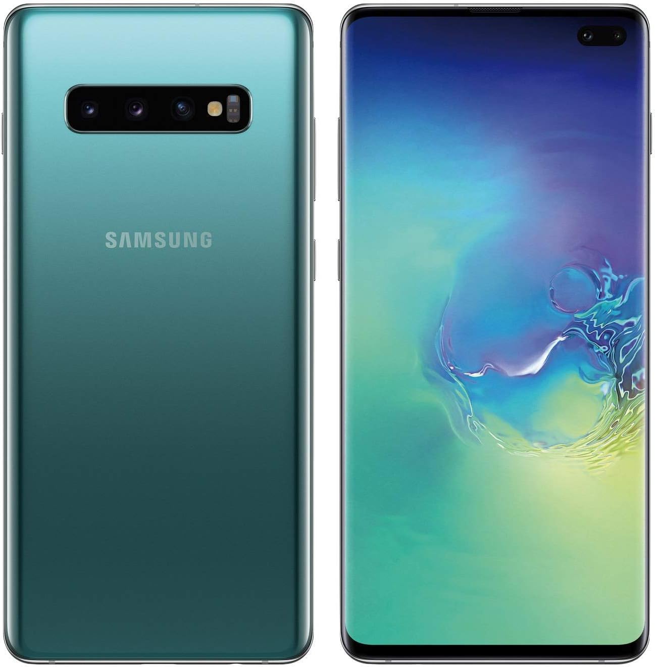 Samsung Galaxy S10 Plus SM-G9750 - International Version - No Warranty in The USA - GSM ONLY, NO CDMA (Prism Black, 128GB/8GB)