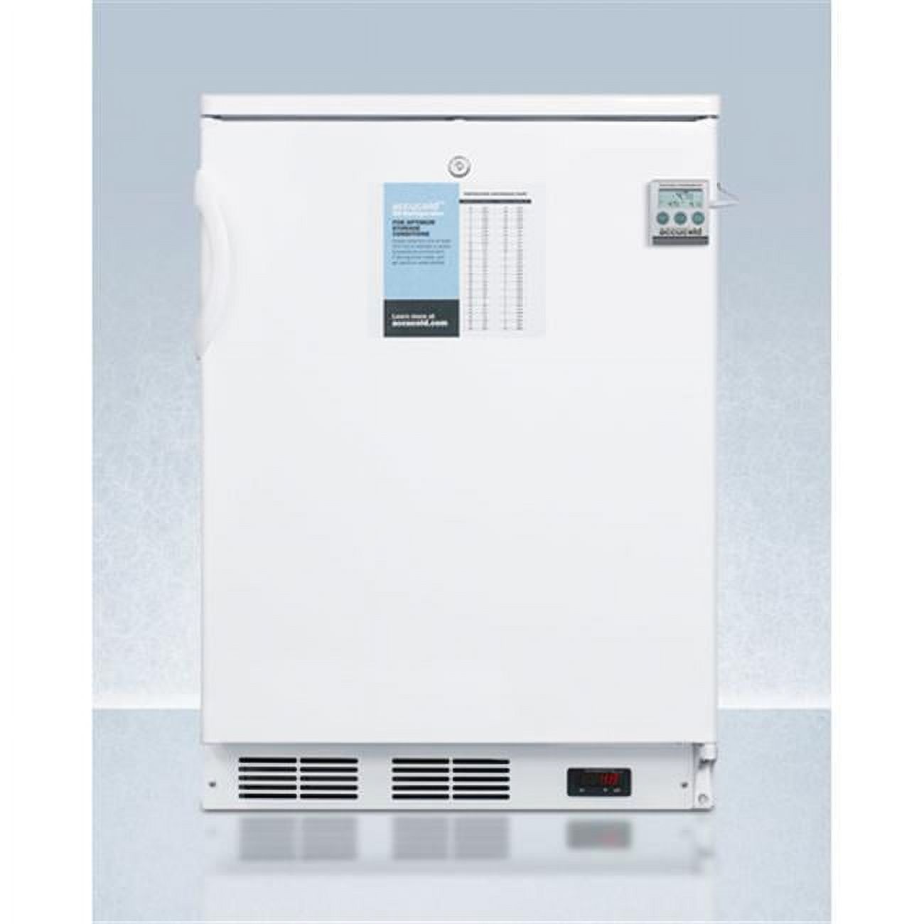 33.5 x 23.63 x 23.5 in. Built-In All-Refrigerator, White