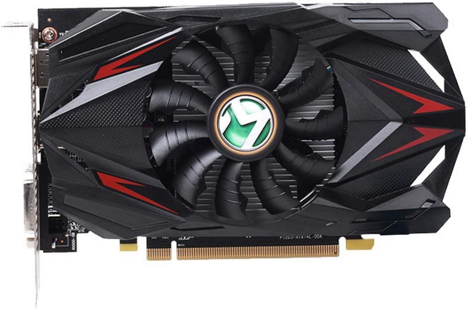 MAXSUN AMD Radeon RX 550 4GB GDDR5 ITX Computer PC Gaming Video Graphics Card GPU 128-Bit DirectX 12 PCI Express X16 3.0 DVI-D Dual Link, HDMI, DisplayPort