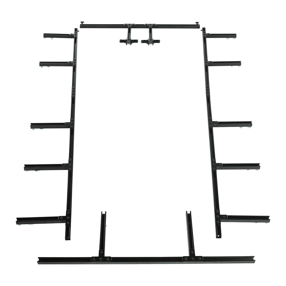 HAUL-MASTER 5 ft. x 10 ft. Custom Modular Utility Trailer Top Rail System