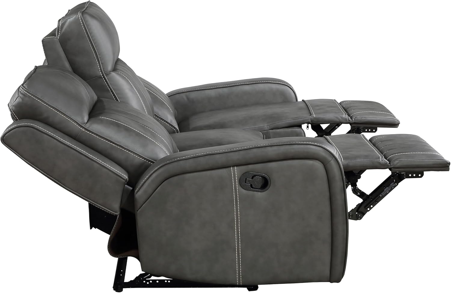 Coaster Home Furnishings Raelynn 3-Piece Upholstered Motion Reclining Sofa Set Grey