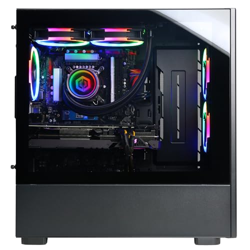 CyberPowerPC Gamer Xtreme VR Gaming PC, Intel Core i7-14700F 2.1GHz, GeForce RTX 4060 8GB, 16GB DDR5, 2TB PCIe Gen4 SSD, WiFi Ready & Windows 11 Home (GXiVR8820A3)