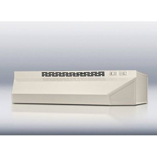 Summit 30x22 Under Cabinet Range Hood Bisque H1630Q