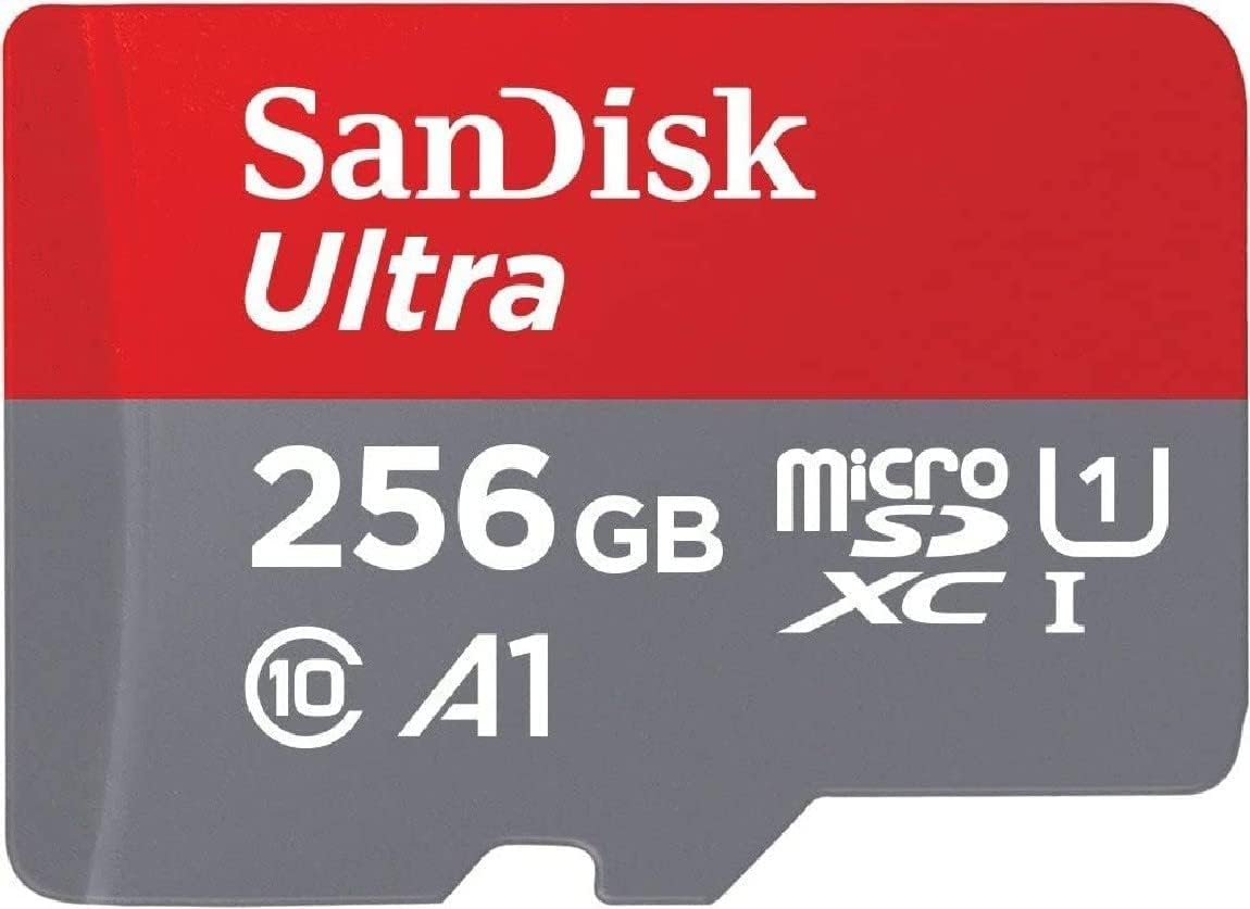 SanDisk 1TB Ultra microSDXC UHS-I Memory Card with Adapter - 120MB/s, C10, U1, Full HD, A1, Micro SD Card - SDSQUA4-1T00-GN6MA