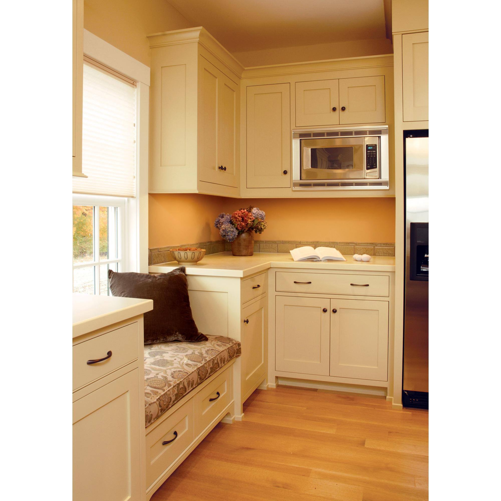 Amerock BP1950-10PACK Allison Value Hardware 1 inch Diameter Mushroom Cabinet Kn, Satin Nickel