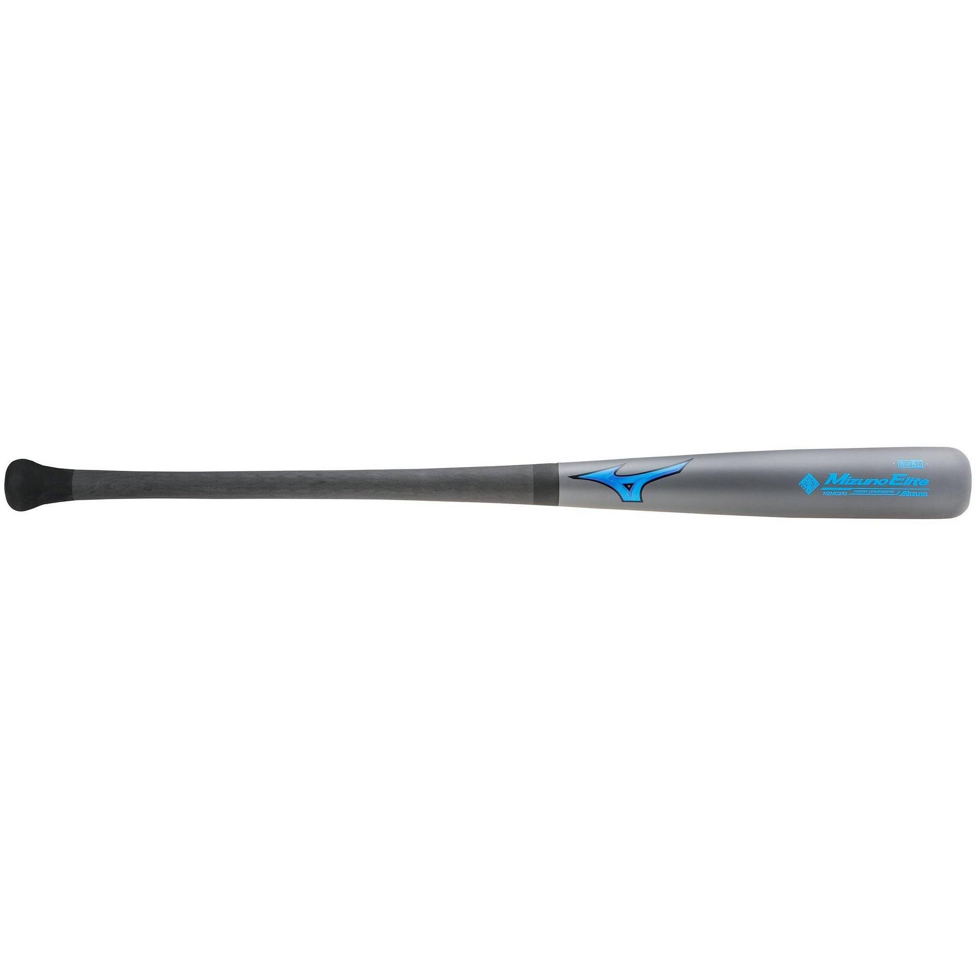 Mizuno Maple / Carbon BBCOR Composite Wood Baseball Bat: MZMC243 Grey / Blue