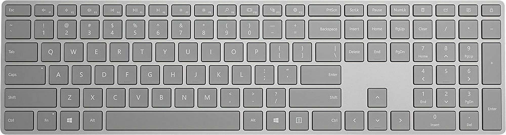 Surface Full-size Wireless Keyboard - Silver
