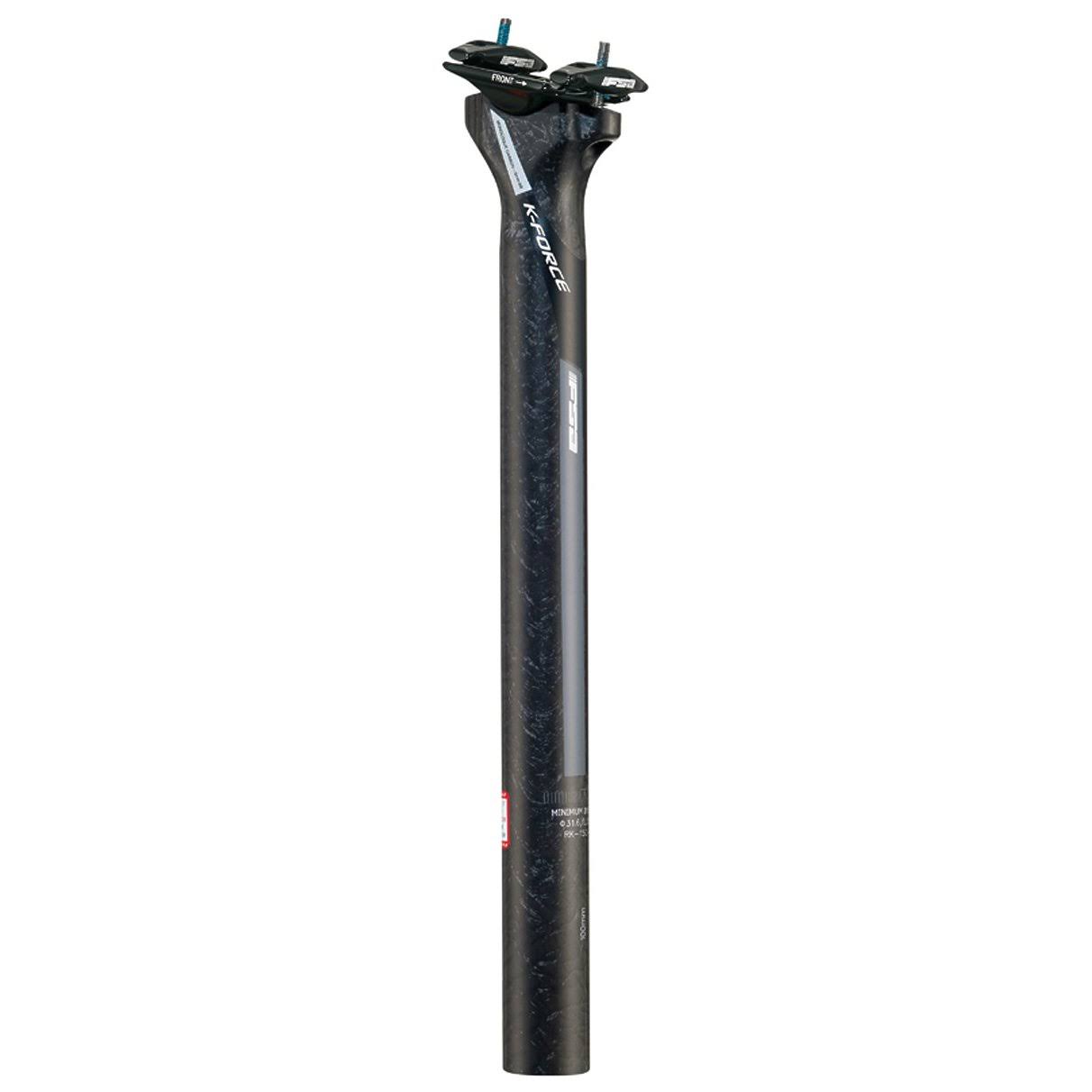 FSA K-Force MTC Seatpost, 27.2 x 400mm, Carbon/Black