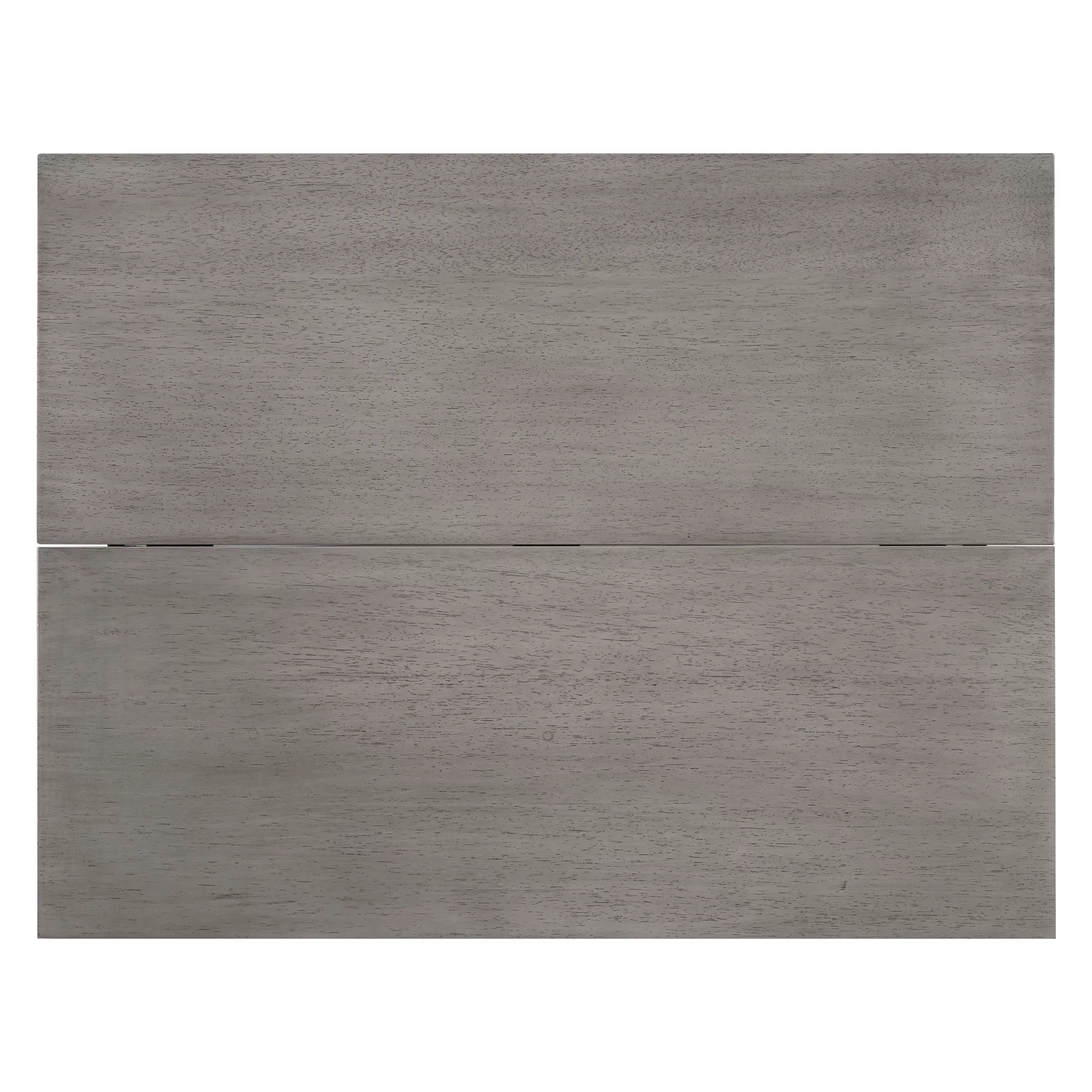 TOPMAX Farmhouse Wood Extendable Dining Table with Drop Leaf for Small Places, Gray