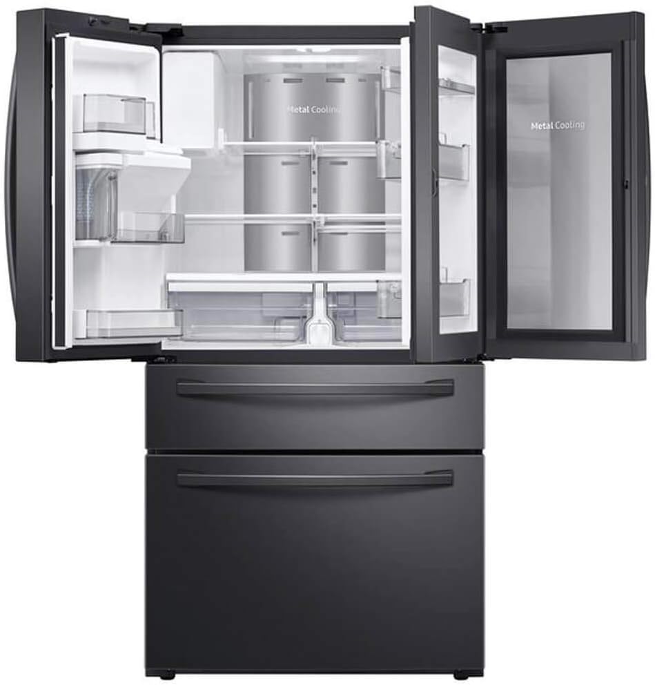 Samsung RF28R7351SG 27.8 Cu. Ft. Black Stainless 4-Door French Door Refrigerator