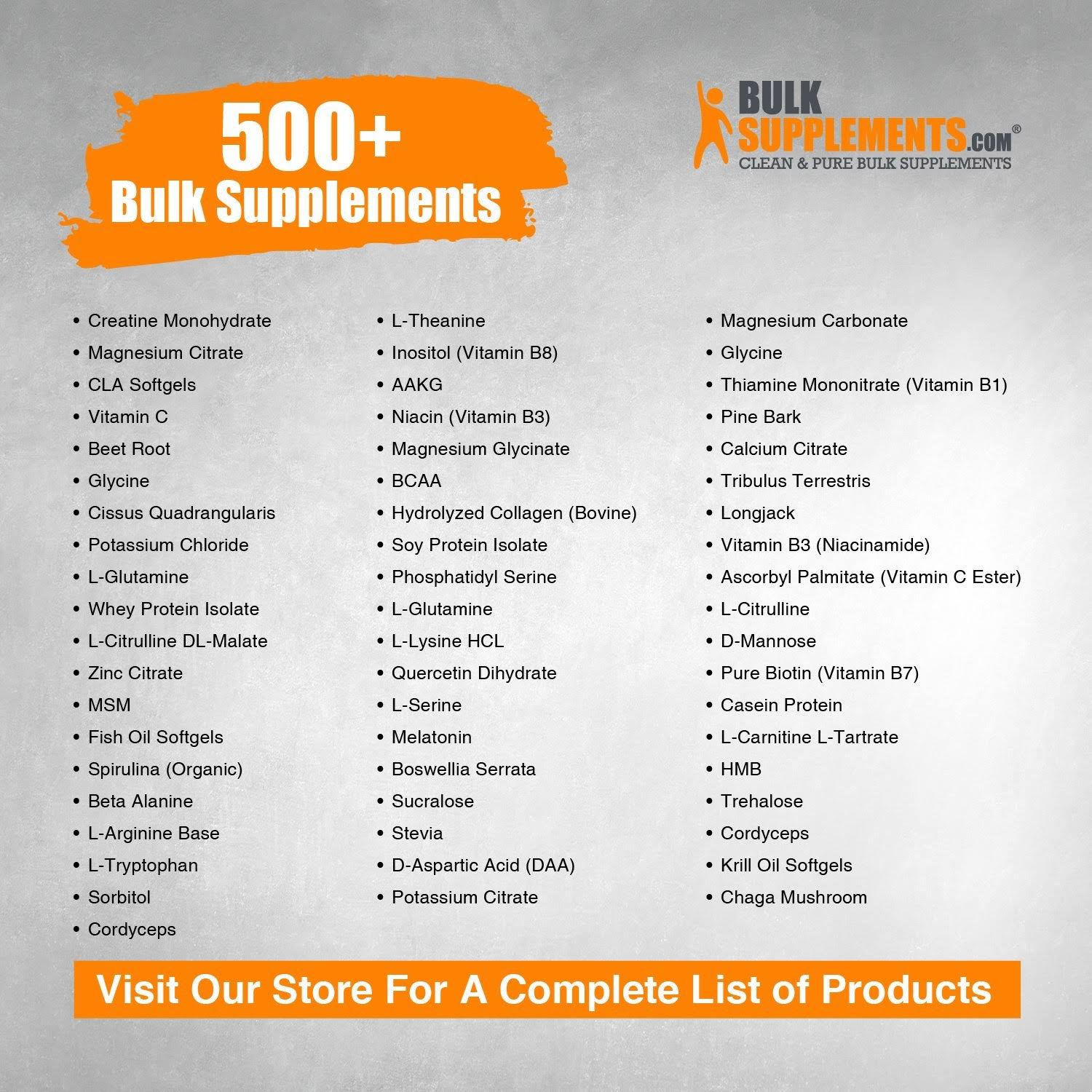 Bulksupplements Pure Calcium Pyruvate Powder (5 Kilograms)