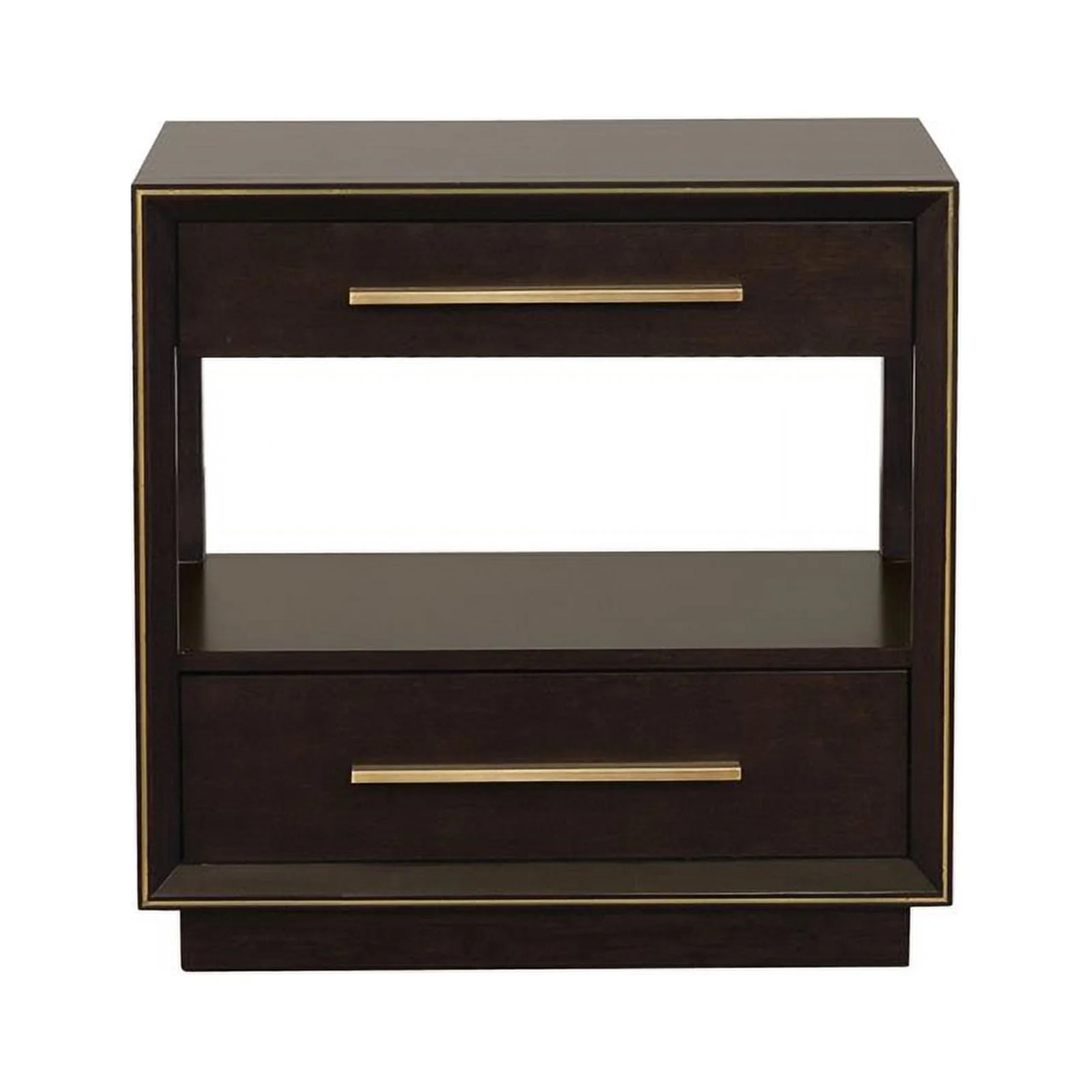 Pemberly Row 4-piece Wood California King Panel Bedroom Set in Brown and Gray