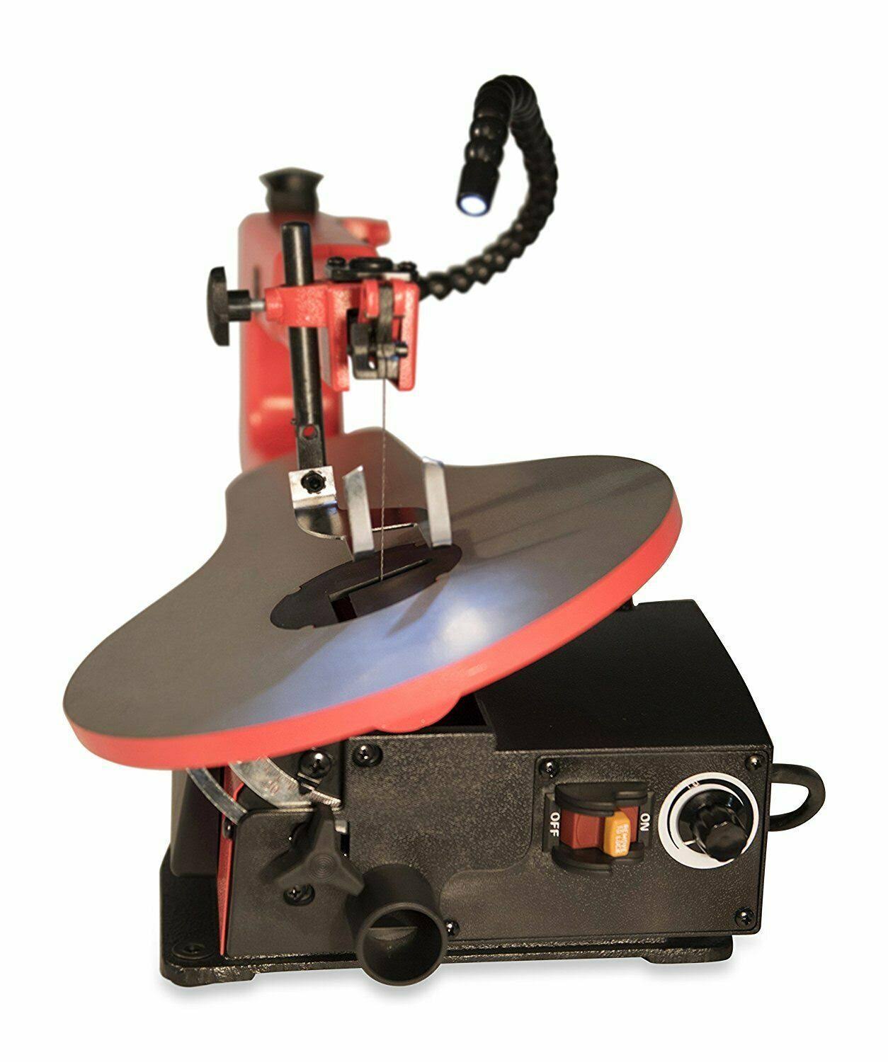 General International 16 in. 1.2a Variable Speed Scroll Saw with LED Light- BT8007