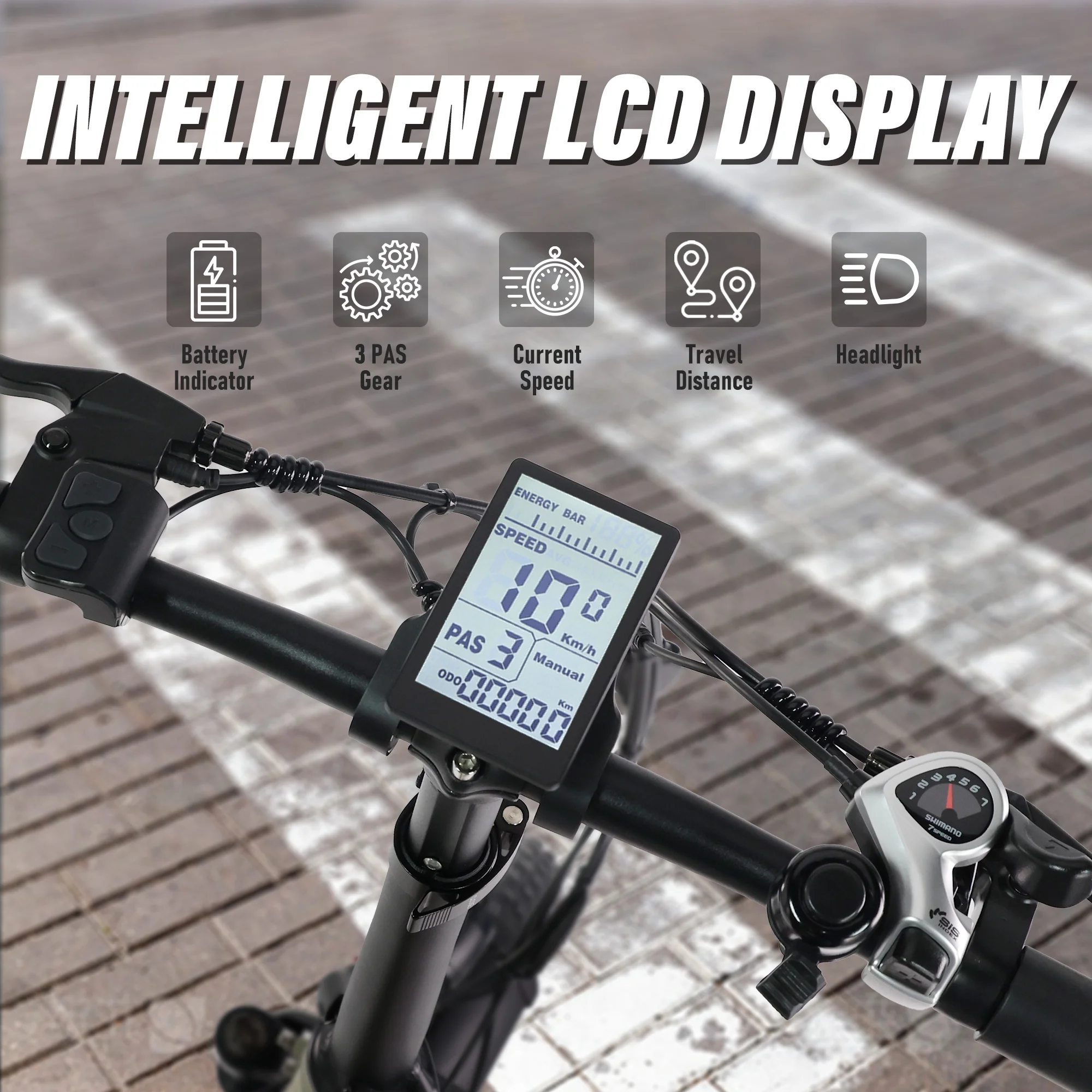 VARUN Folding Electric Bike for Adults - Peak 750W Fat Tire Electric Bike with 48V 13Ah Anti-Theft Battery - Full Suspension Ebike for All Terrains Up to 25+MPH, 60+ Miles